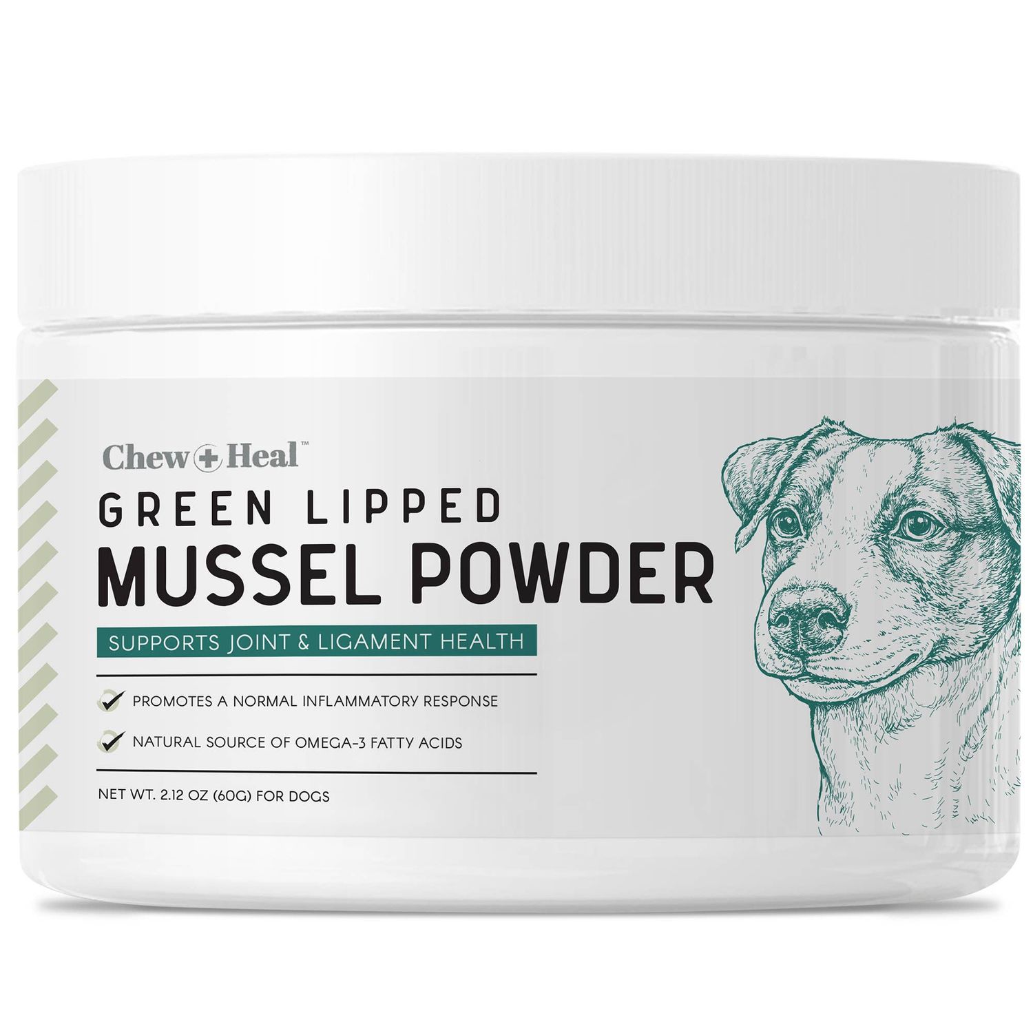 Green Lipped Mussel Powder for Hip &amp; Joint: 2oz
