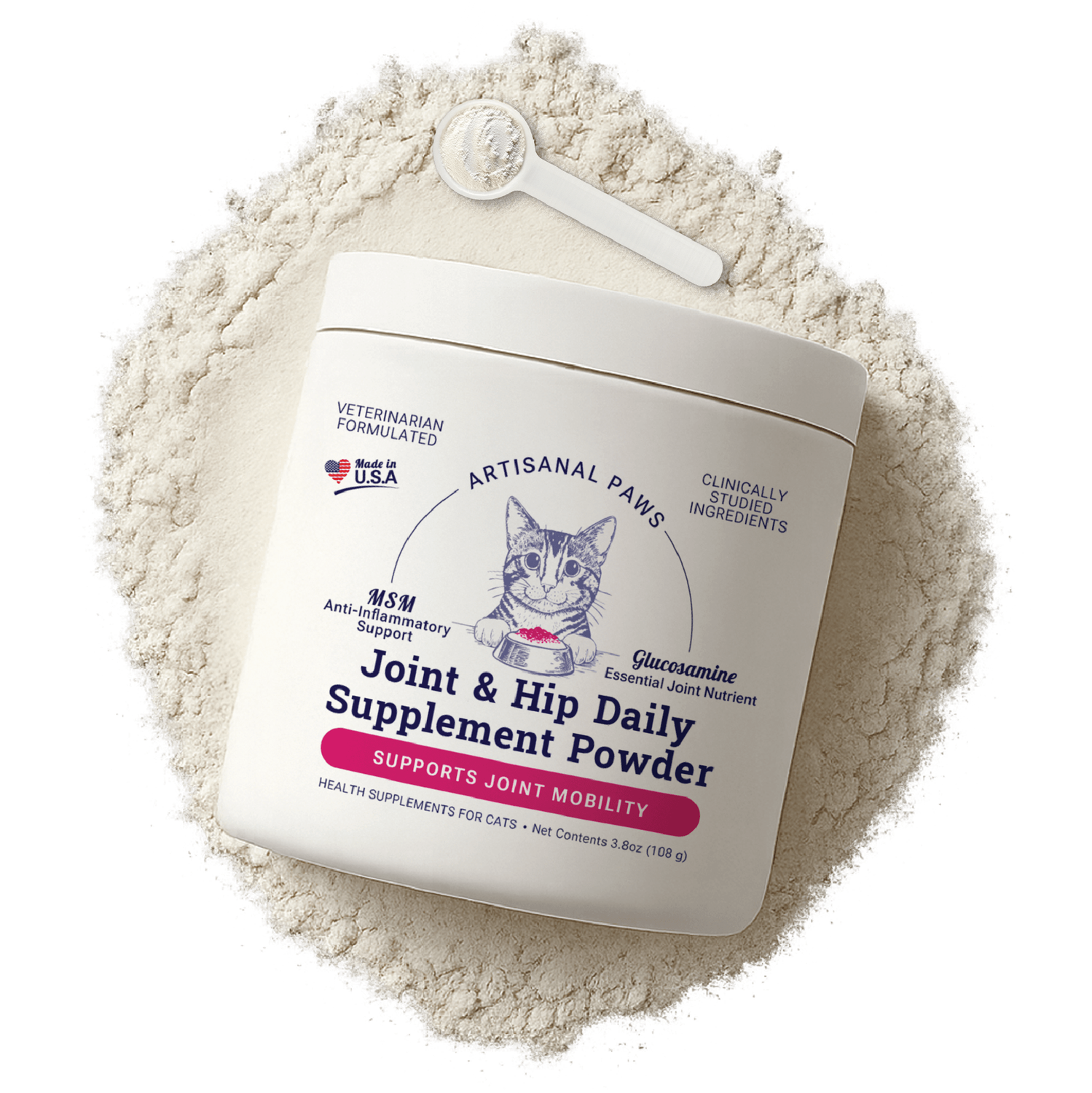 Joint &amp; Hip Daily Supplement Powder for Cats
