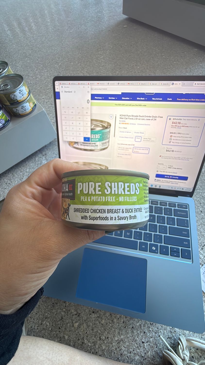KOHA PURE SHRDS CKN DCK 2.8OZ