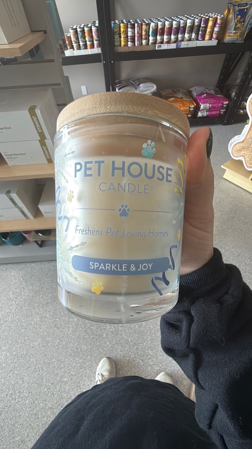 PET HOUSE SPARKLE &amp; JOY CANDLE
