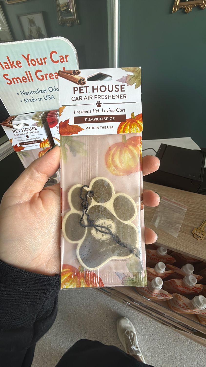 PET HOUSE PMPKN SPICE CAR