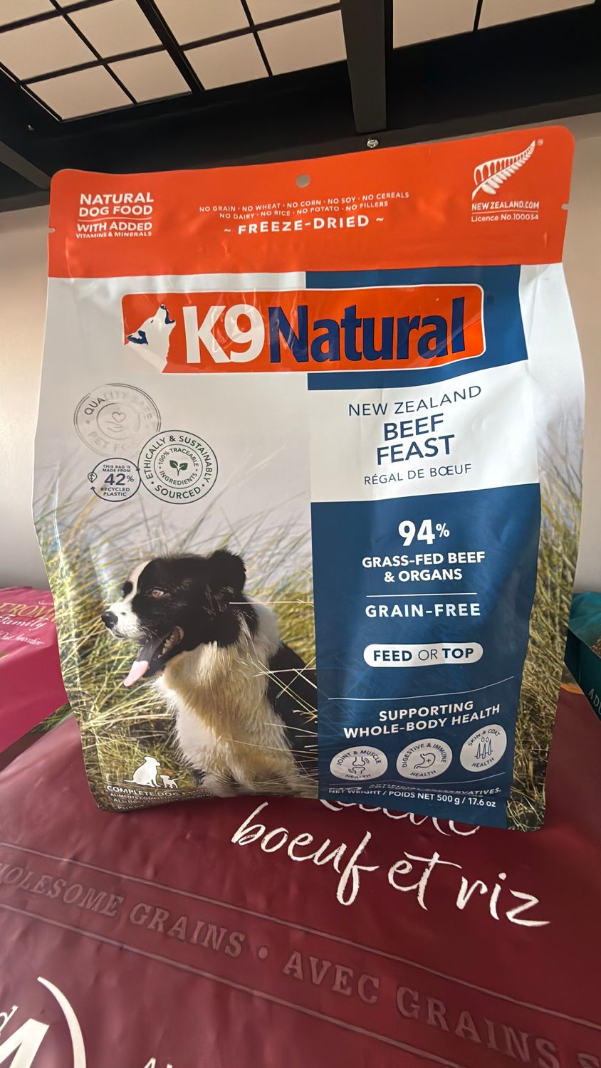 K9 NAT D GF FZD BF 17.6OZ