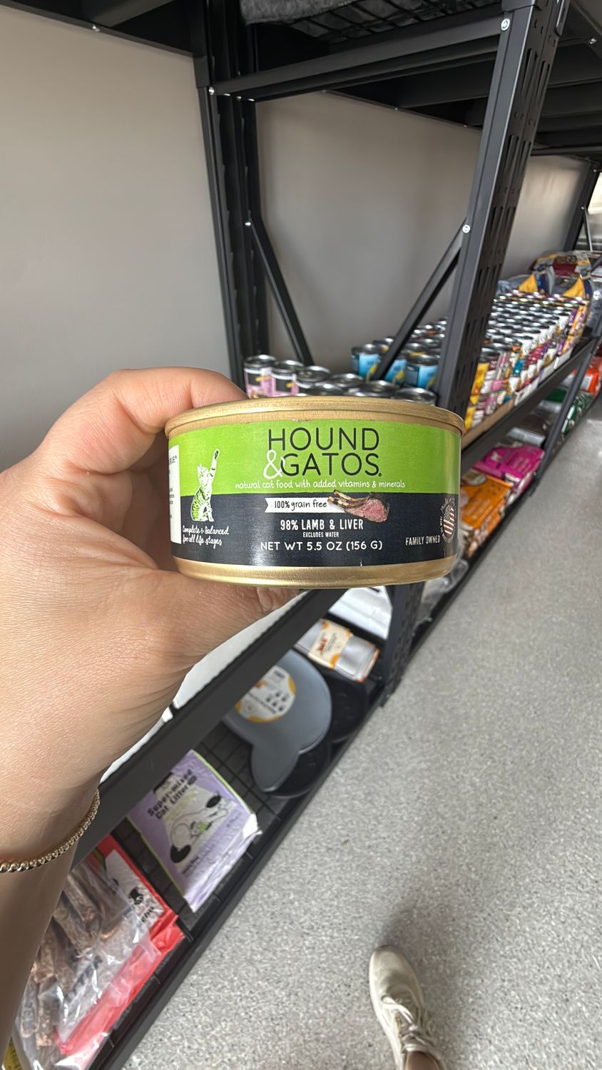 Hound &amp; Gatos Lamb Liver cat