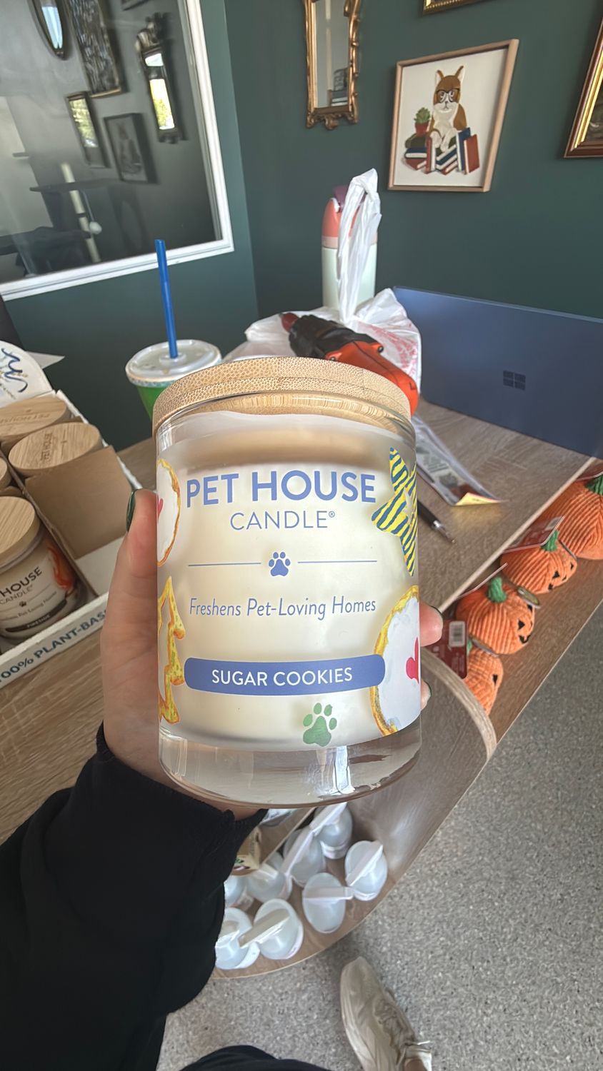 PET HOUSE SUGAR COOKIES CANDLE