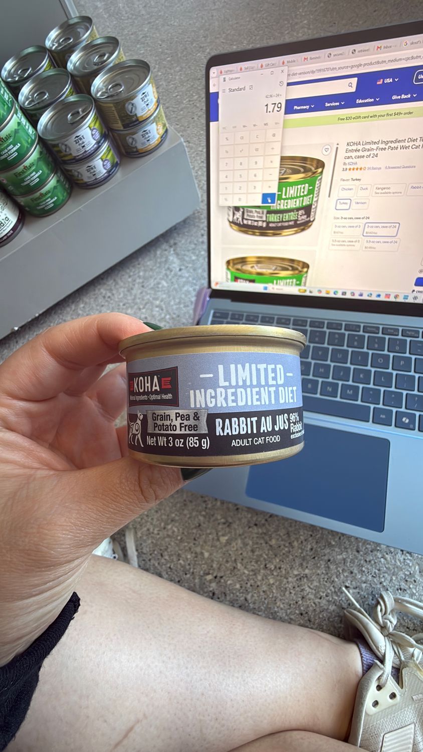 KOHA C GF LID PATE RBT 3 OZ