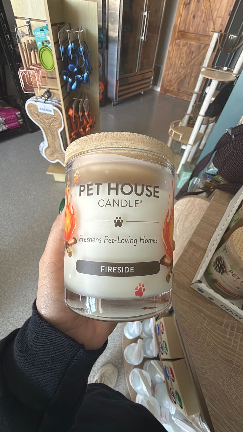PET HOUSE FIRESIDE CANDLE