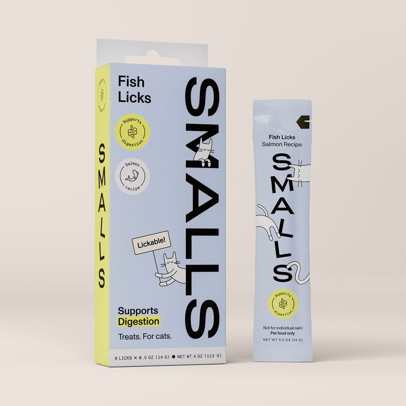 Fish Licks Supports Digestion - Salmon (1 count): Individual Pack