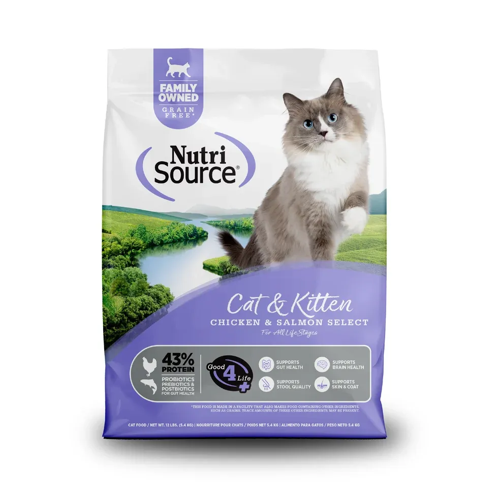 Nutrisource chicken &amp; salmon cat