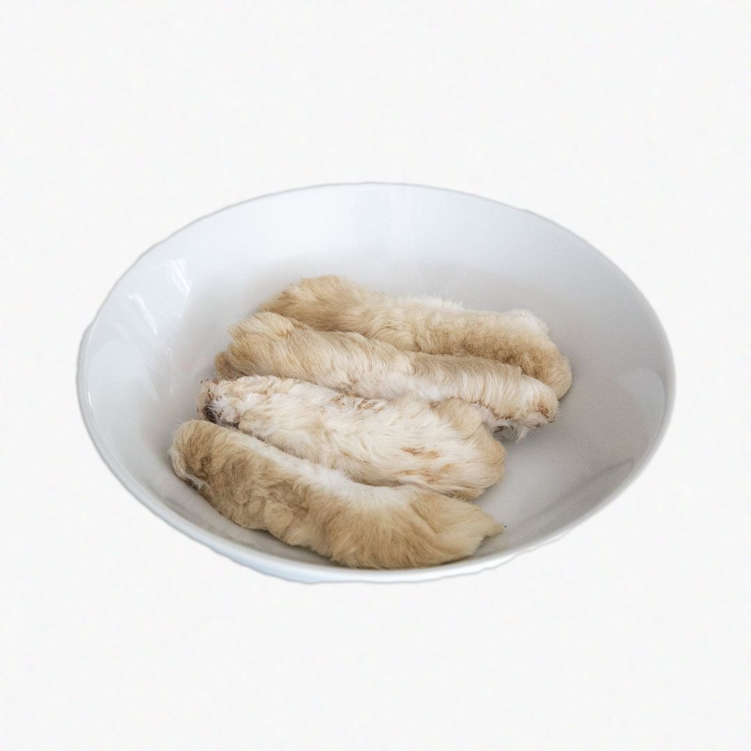 Dehydrated Rabbit Feet: 6 Pack