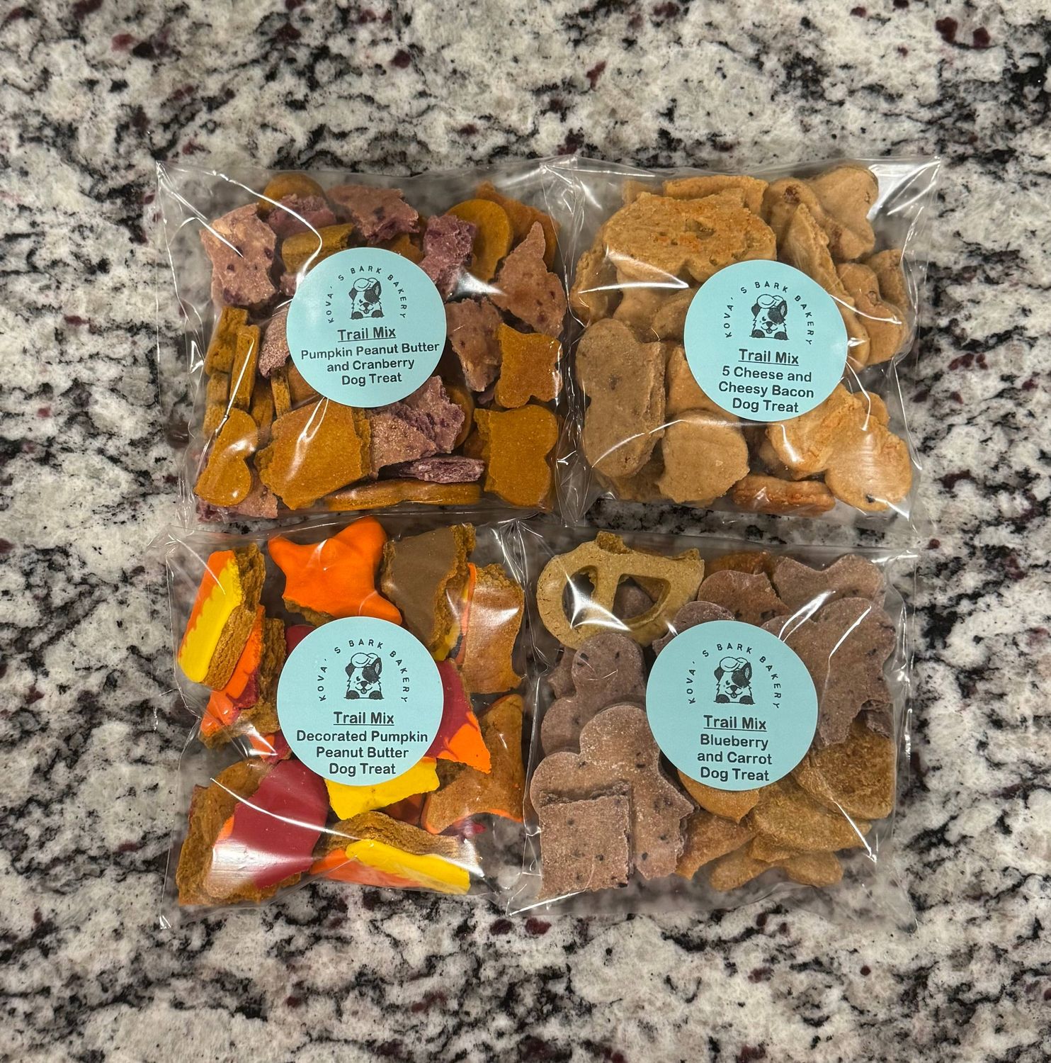 Trail Mix Dog Treat: 5 Cheese and Cheesy Bacon