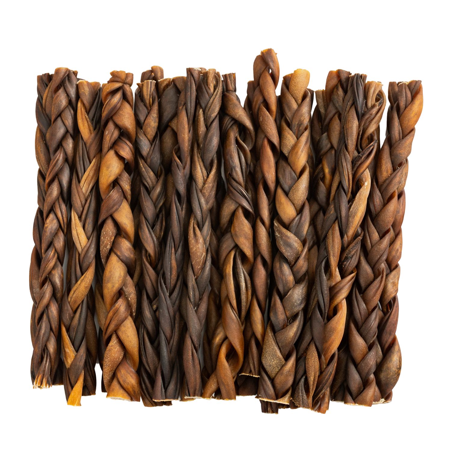 Braided Collagen Stick Dog Chews – 12” Jumbo