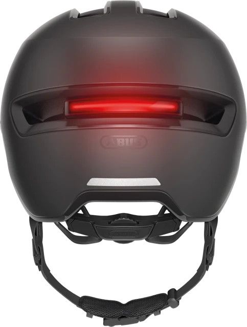 Abus, Hud-Y, Helmet, S, 51 - 55cm, Velvet Black