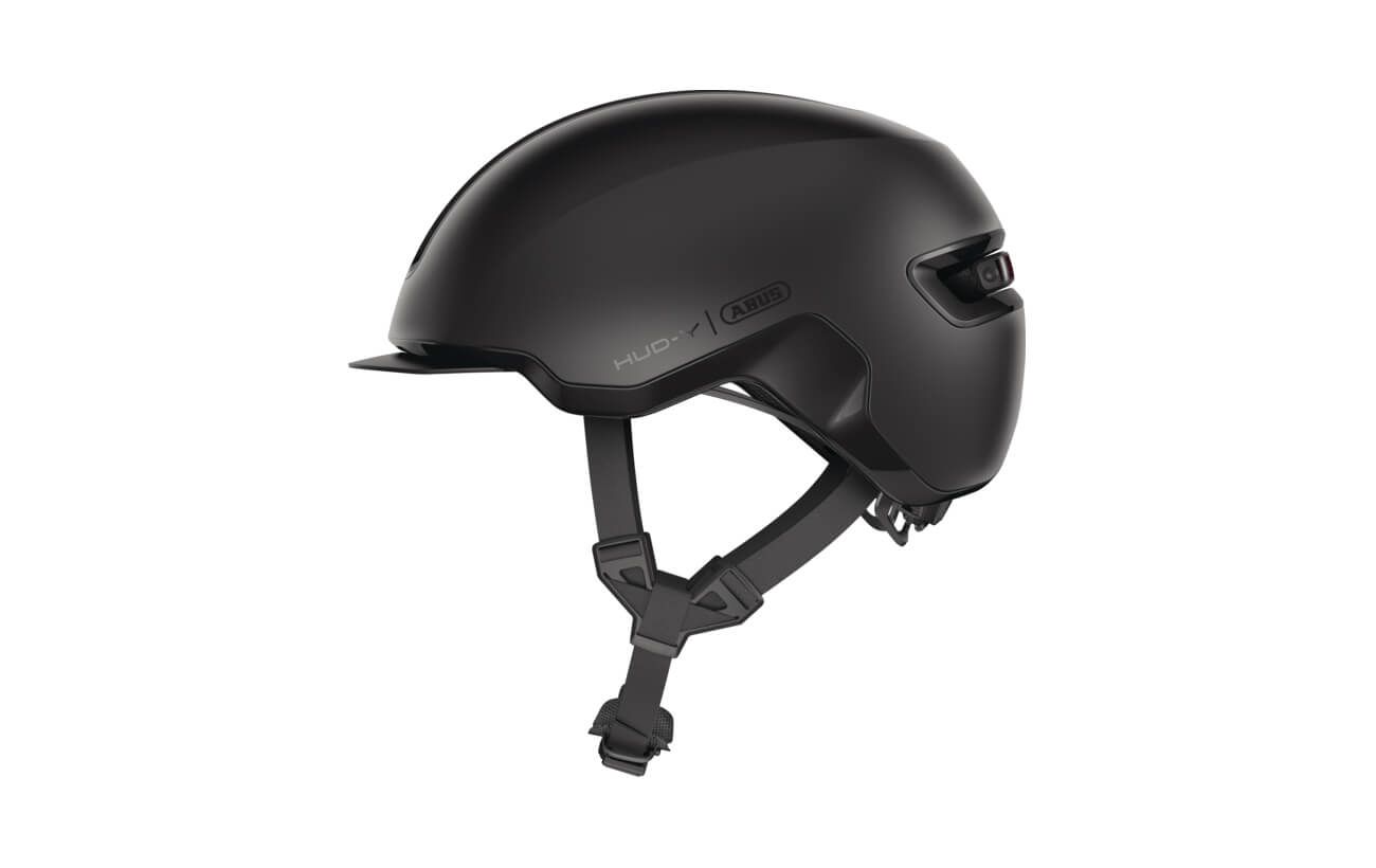 Abus, Hud-Y, Helmet, M, 52 - 58cm, Velvet Black