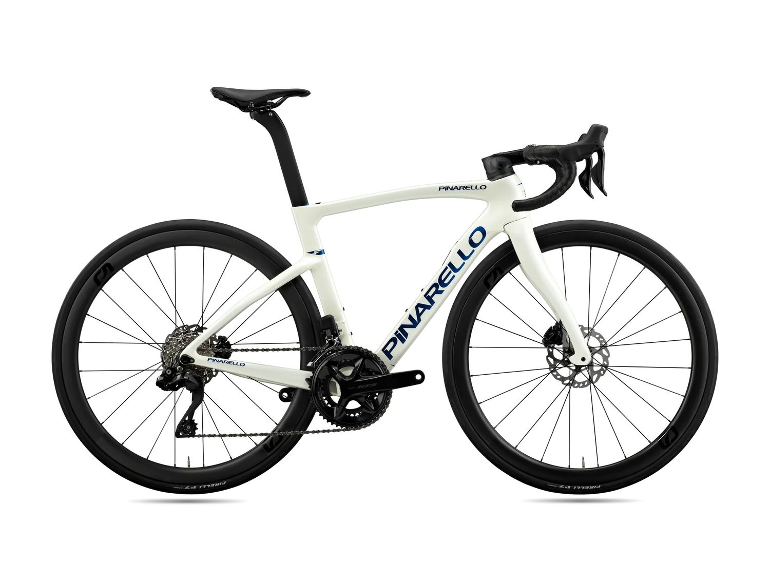 Pinarello F5 Shimano 105 Di2 - DT Swiss A1800 - E321 - Furious White (57.5)
