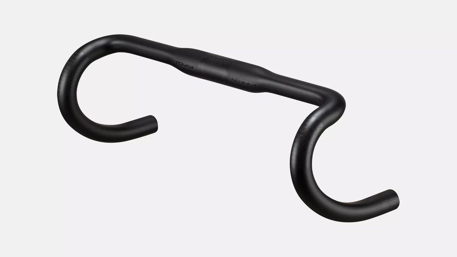 ROVAL ALPINIST RD BAR SATIN CARBON/GLOSS BLK 380MM