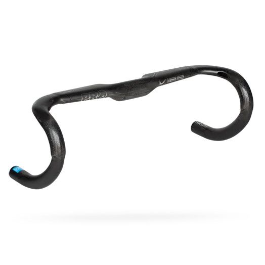 PRO Vibe Superlight Compact Drop Handlebar - Carbon, 31.8mm, 42cm, Black