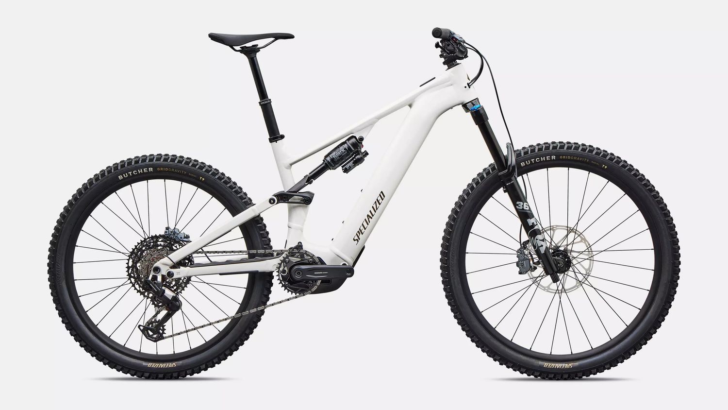 Turbo Levo 4 Comp Alloy G4 Gloss Dune White / Burnt Gold Metallic (S1)