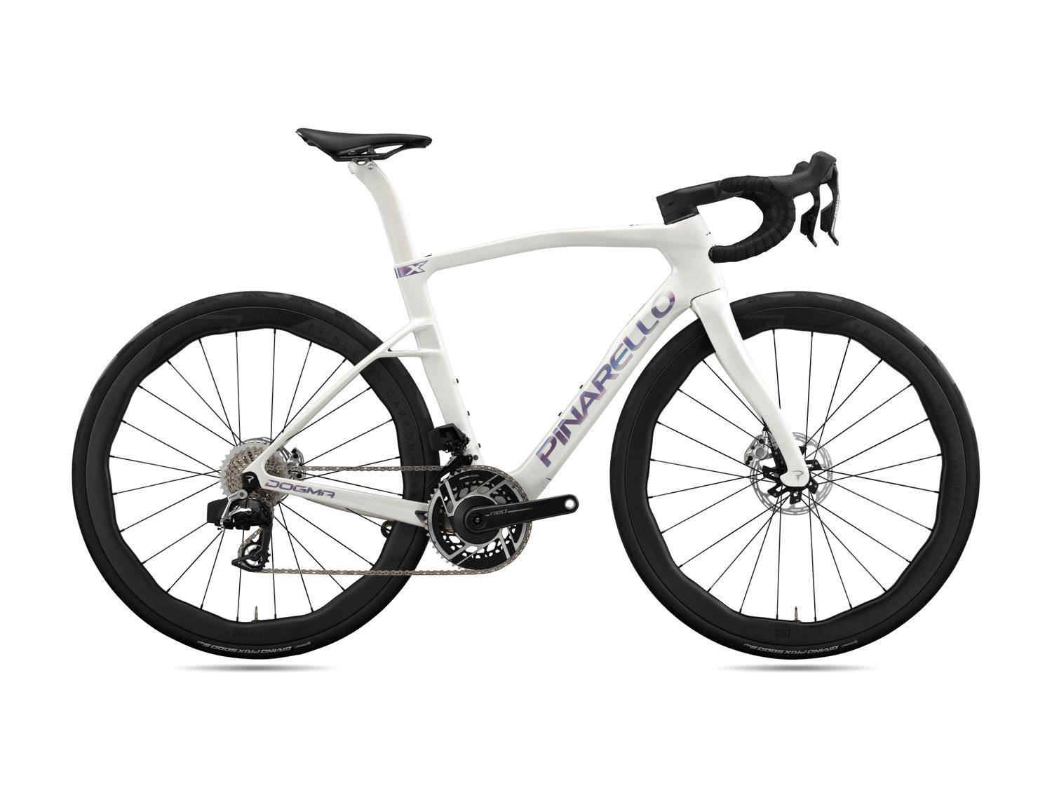Pinarello Dogma X SRAM RED AXS White Shiny Purple (55)