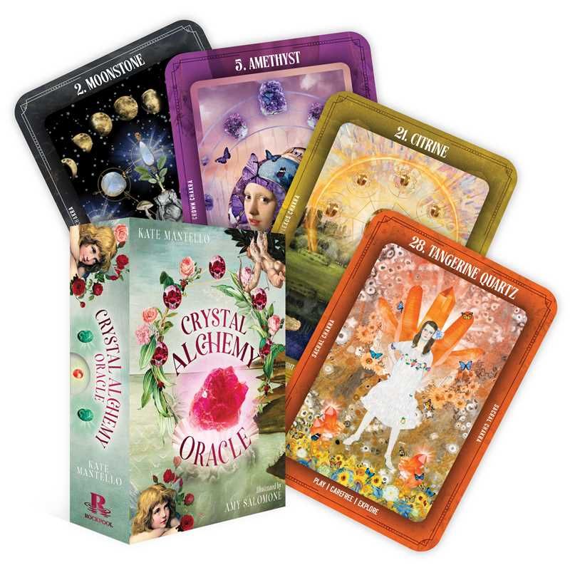 Crystal Alchemy Oracle by Kate Mantello