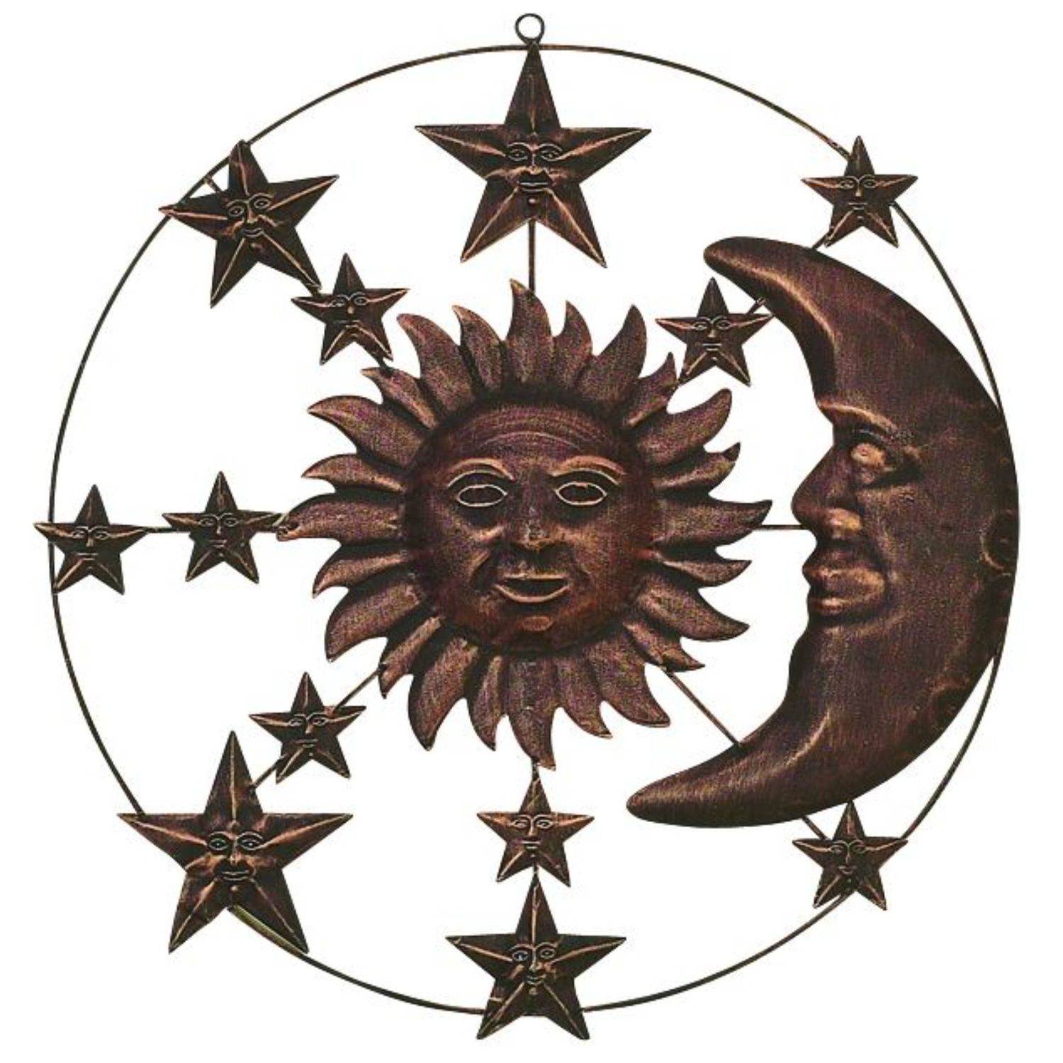 A-26566: METAL WALL PLAQUE 21"W, 21"H