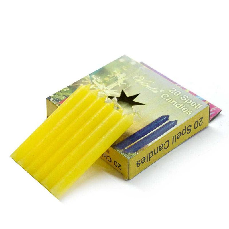 4'' Chime/Spell Yellow candles