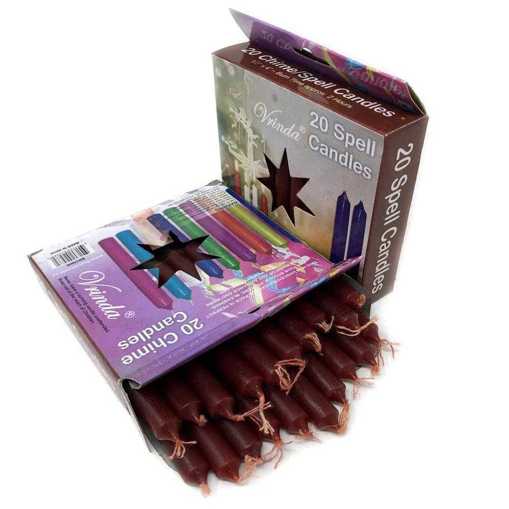 Brown Chime Candles