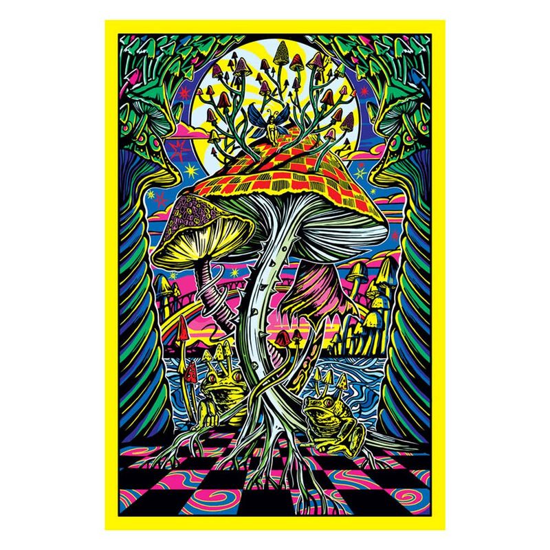 Magic Mushroom Tapestry