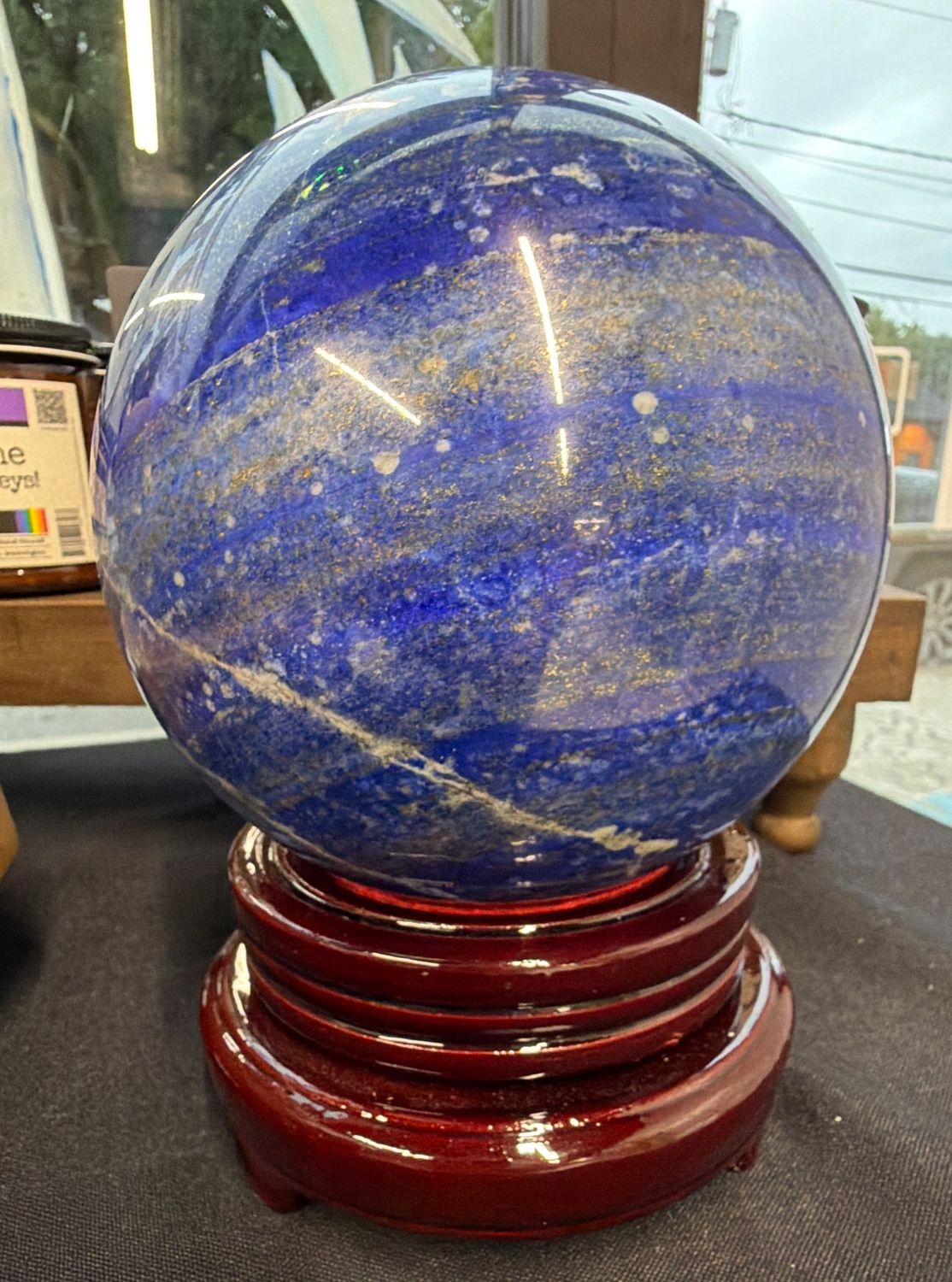 Lapis Lazuli Statement Sphere