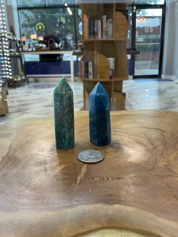 Blue Apatite Tower