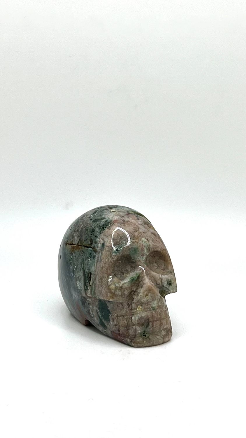 Ocean Jasper Crystal Skull 2-3"