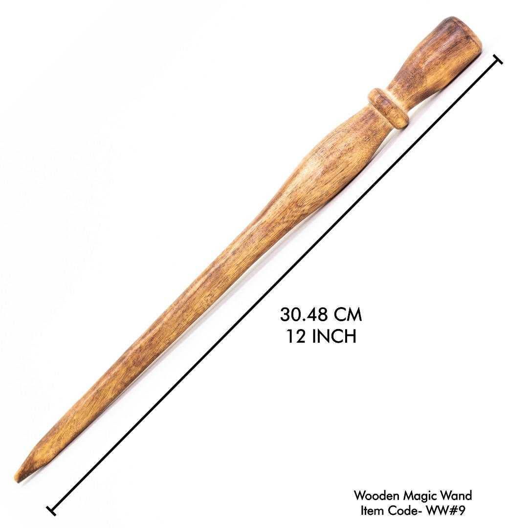 Wooden Magic Wand #9, approx. 12"