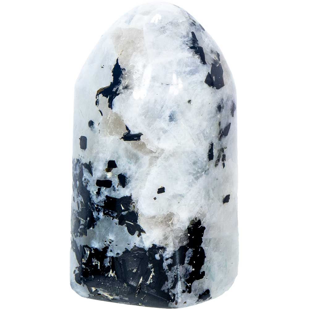Freeform Standing Polished - Rainbow Moonstone (Each), Stone Type: Rainbow Moonstone
