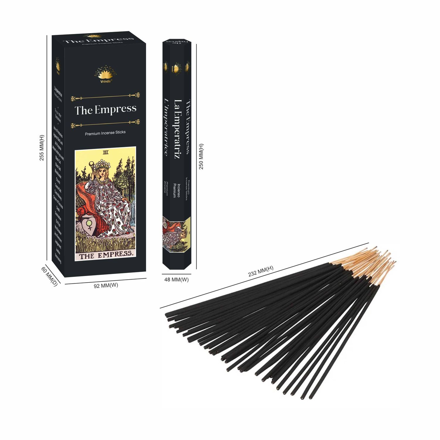 The Empress hexa incense sticks
