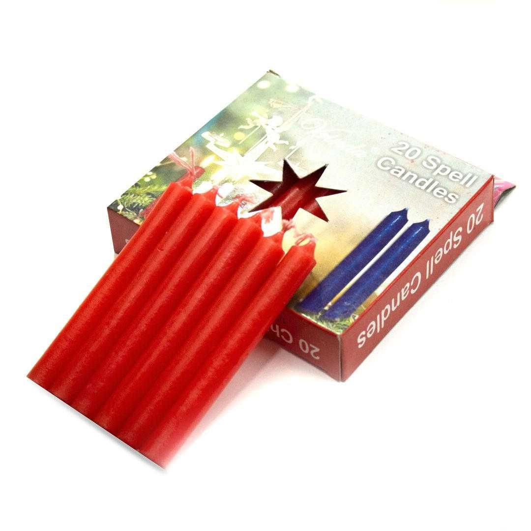4''Chime/Spell candles Red