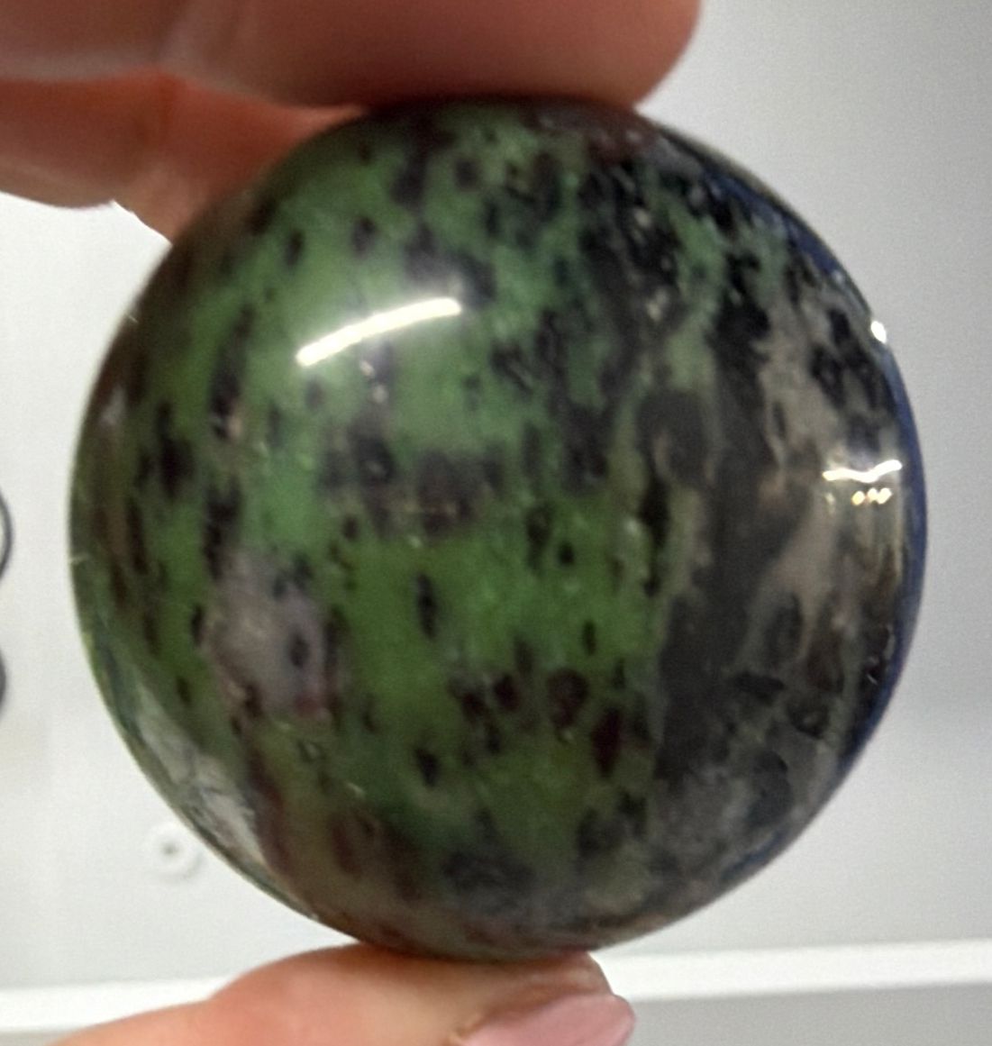 Ruby In Zoisite Sphere
