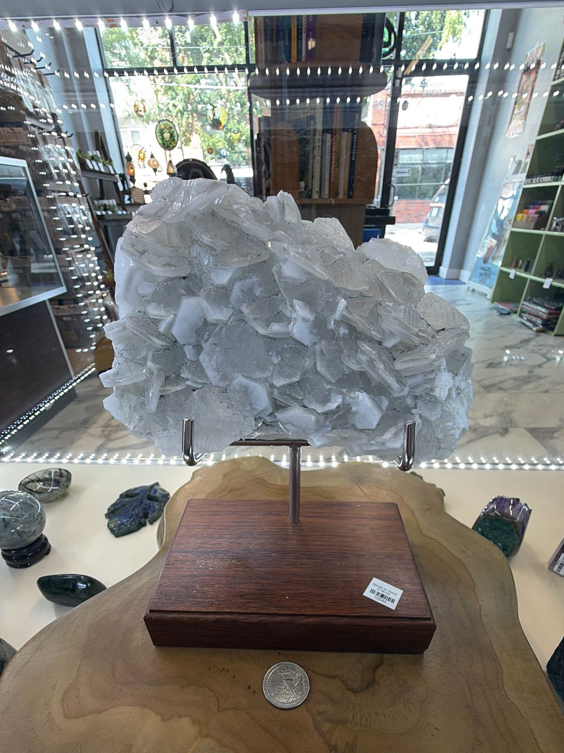 Baryte on Stand