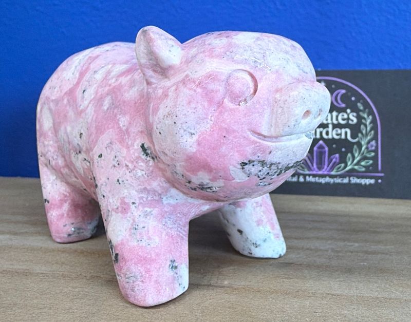 Rhodonite Pig