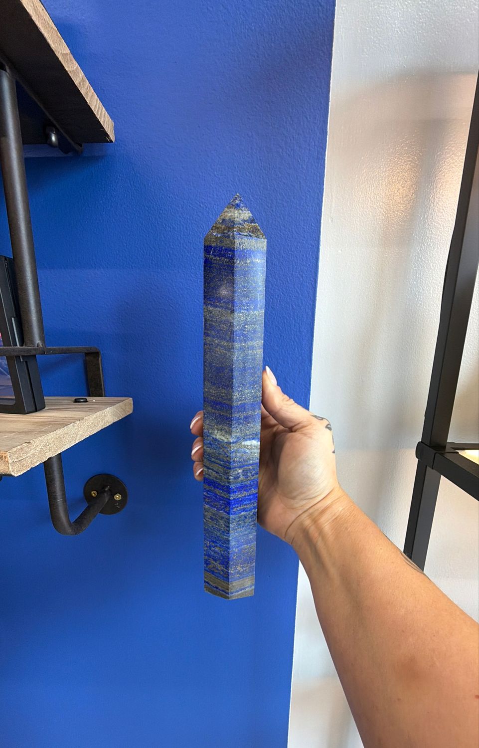 Lapis Lazuli Statement Tower