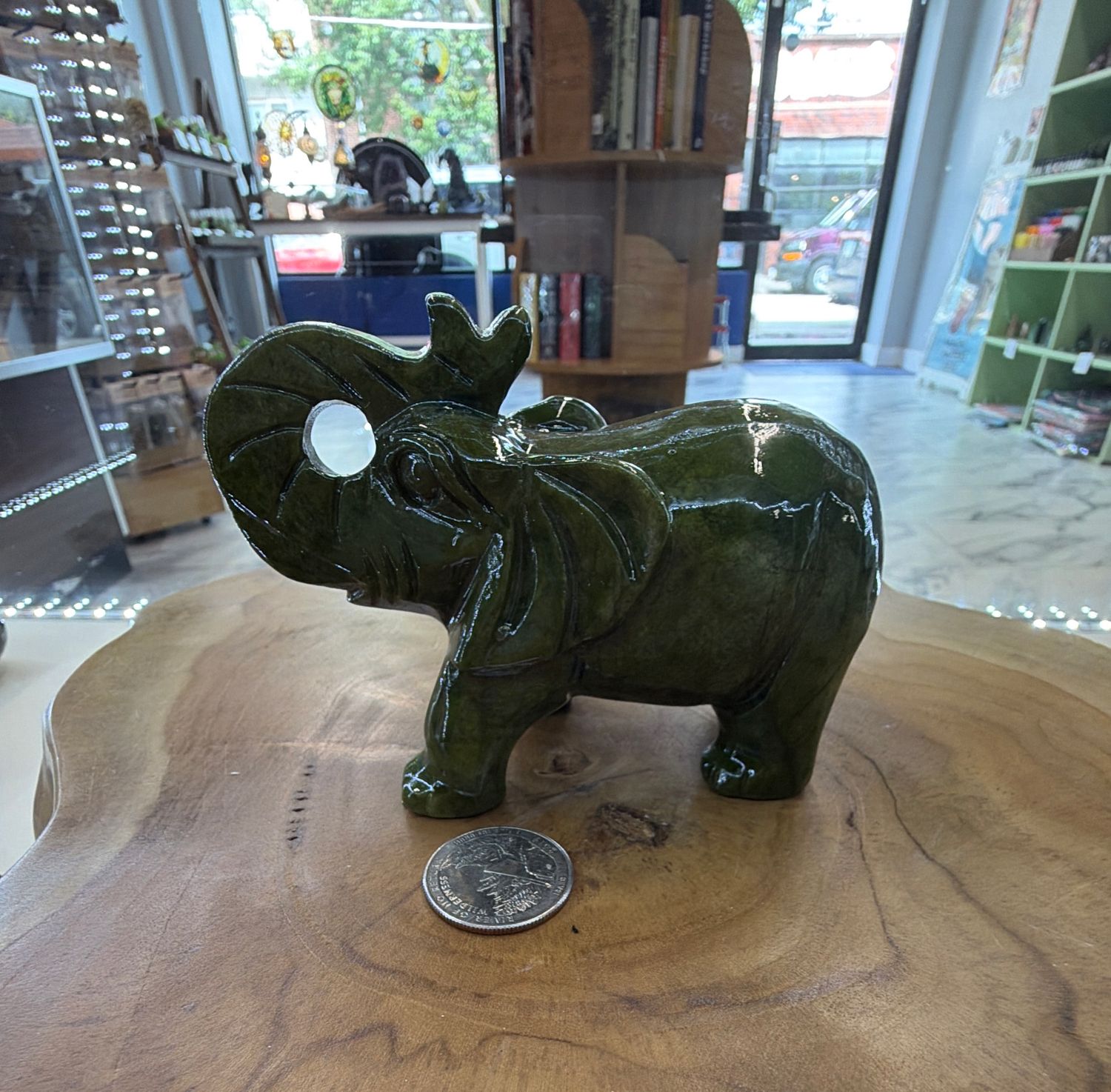 Nephrite Jade Elephant