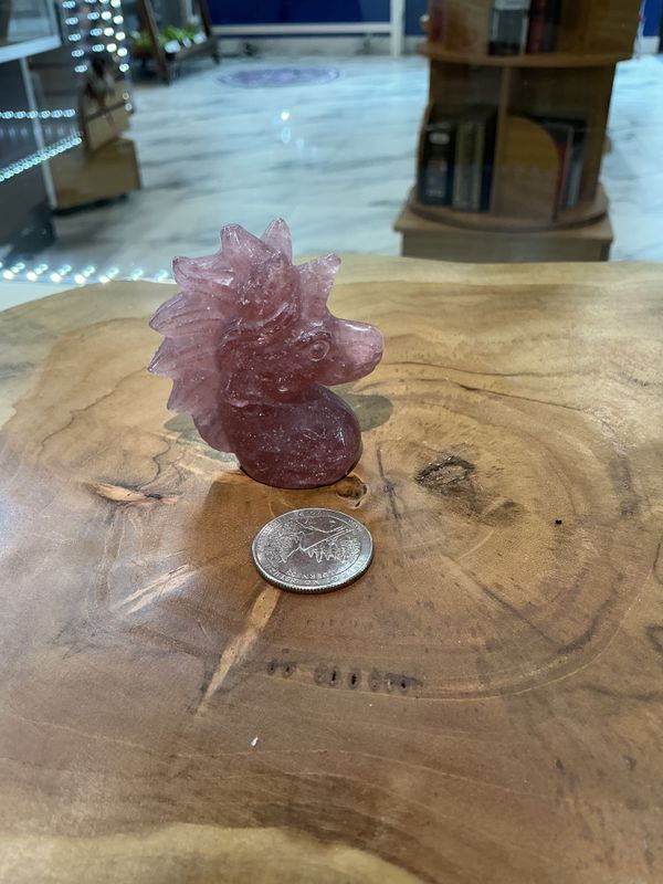 Strawberry Quartz Unicorn
