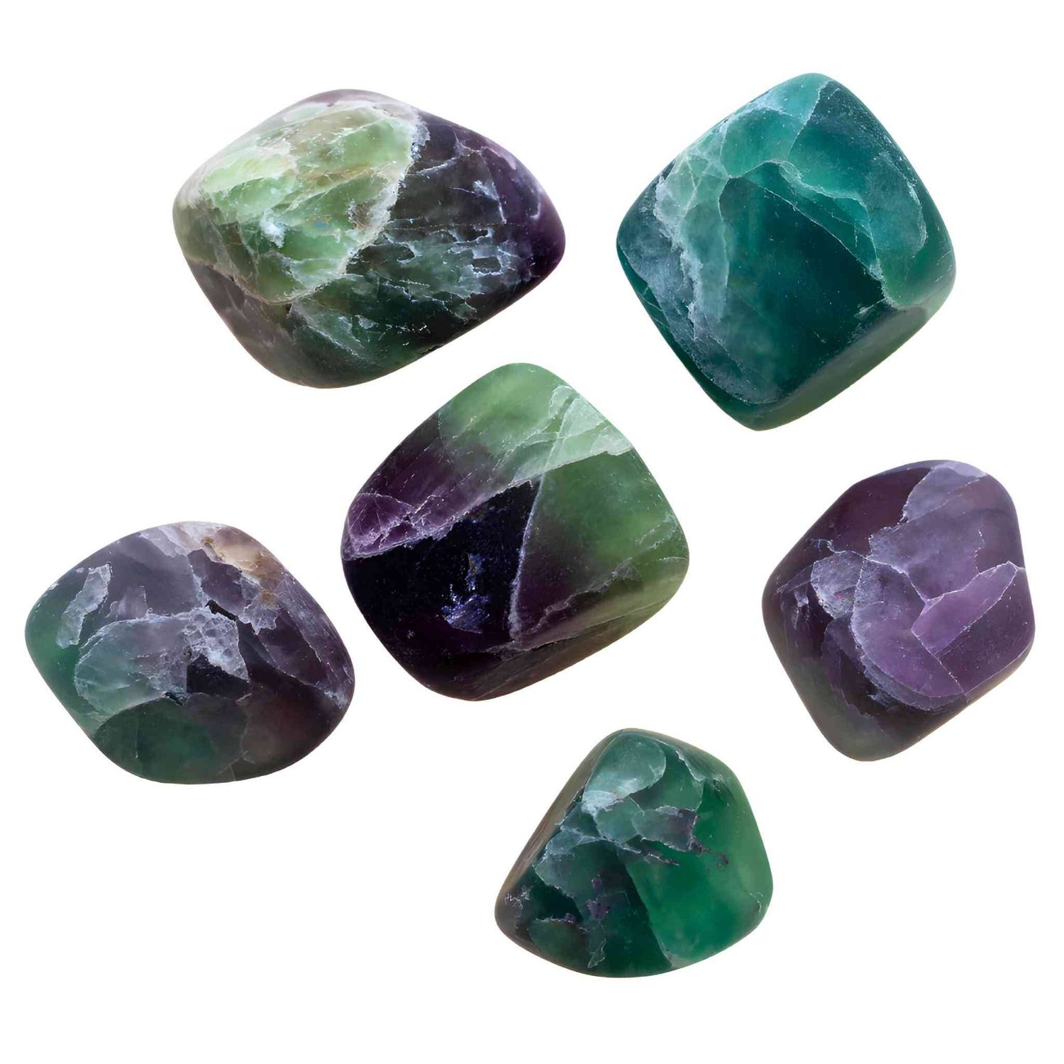 Fluorite Tumbled
