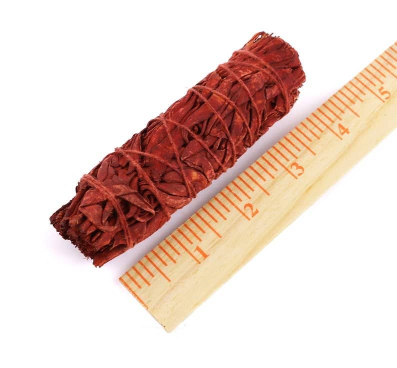 Dragon's Blood Sage Smudge Stick (4 in.)