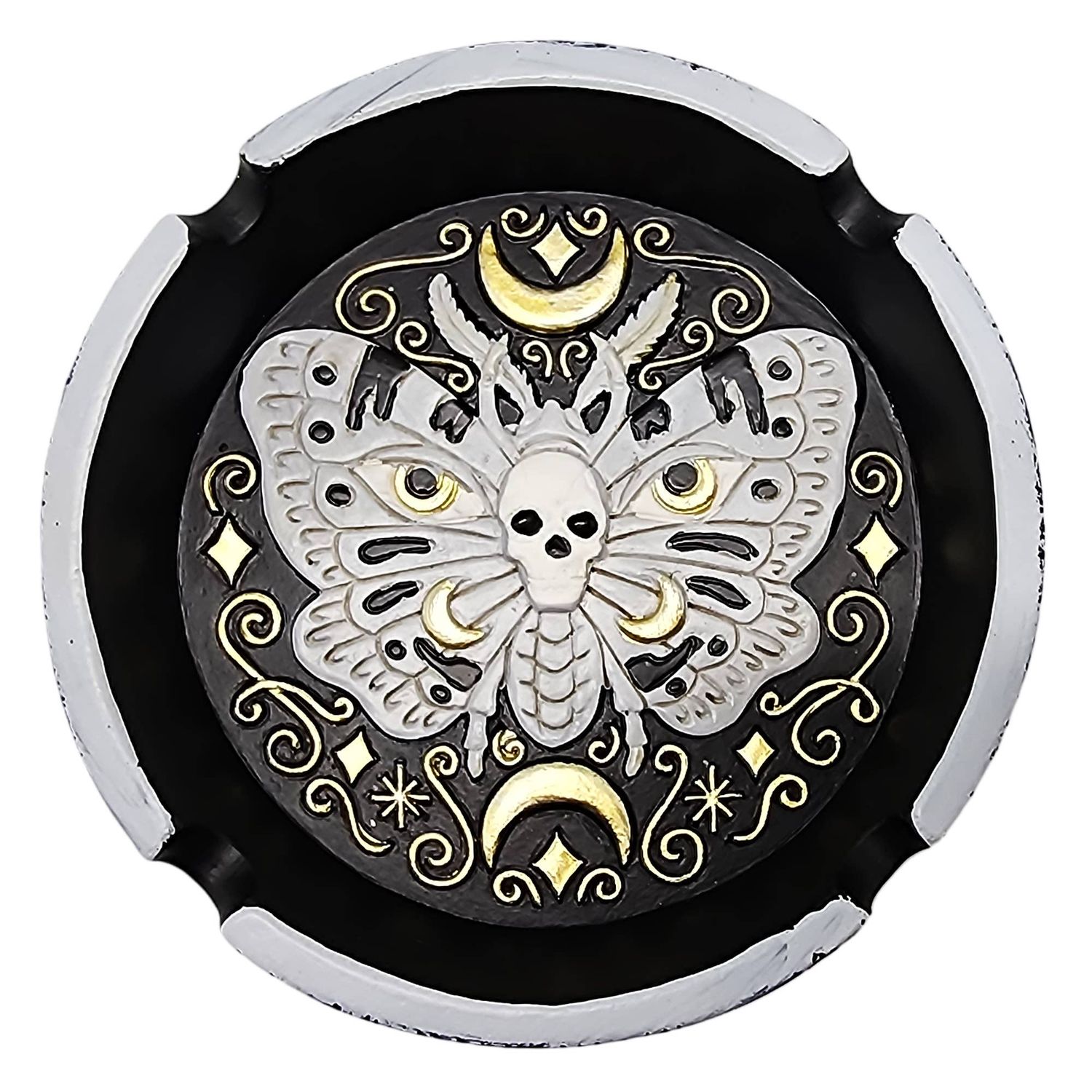 Skull in Butterfly Ashtray