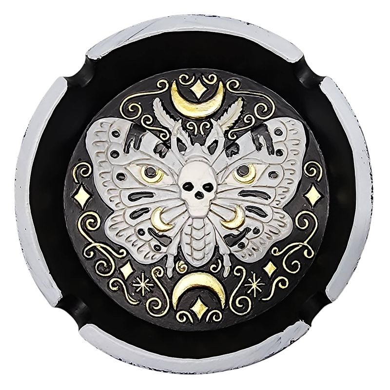 Skull in Butterfly Ashtray
