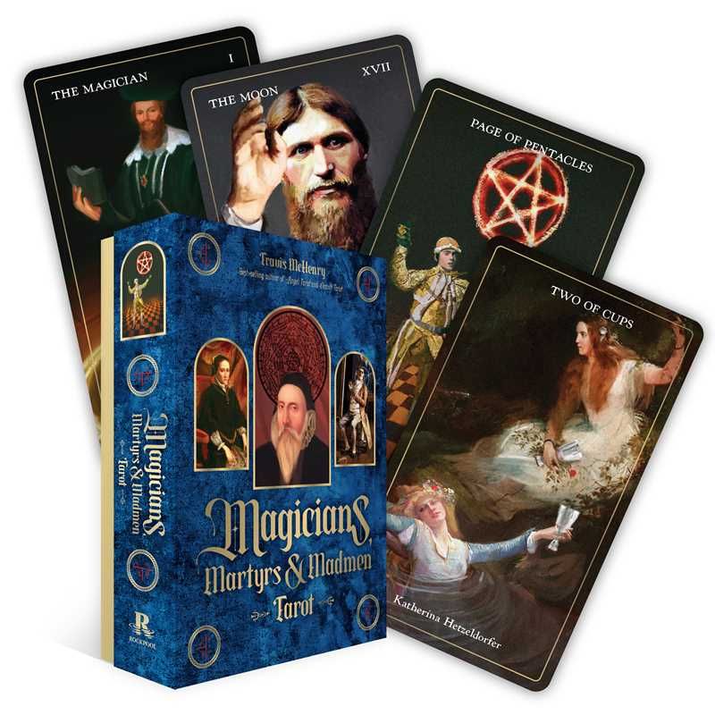 Magicians, Martyrs and Madmen Tarot by Travis McHenry