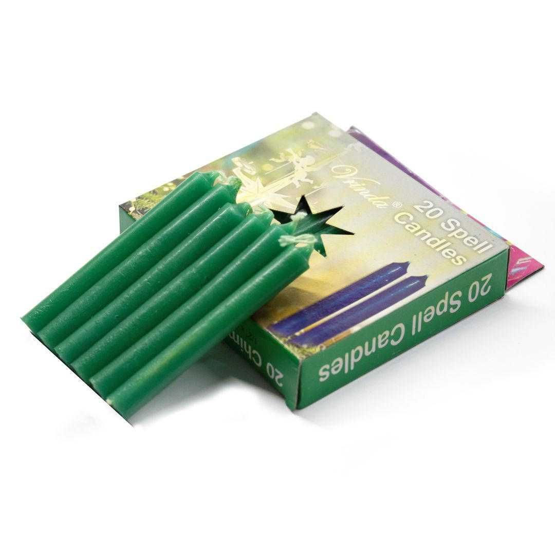 4''Chime/Spell candles Green