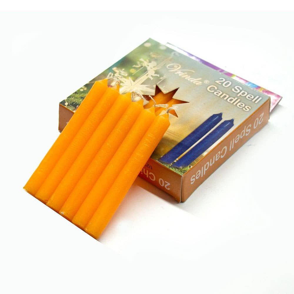 Orange Chime Candles