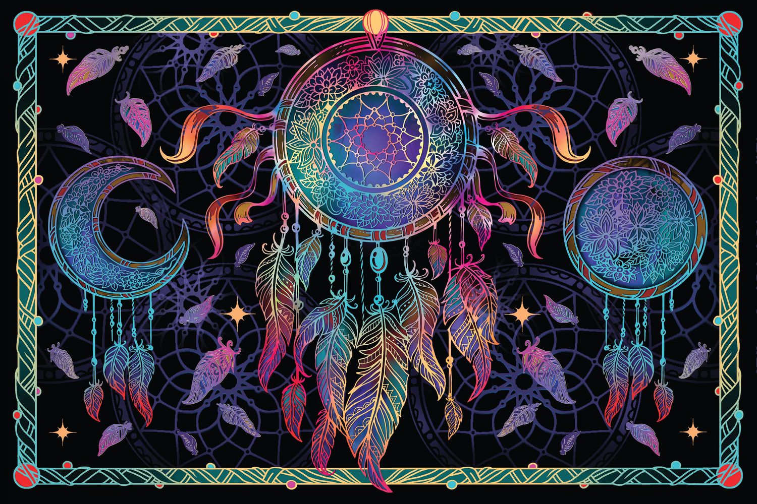 Dreamcatcher  60" X 90"