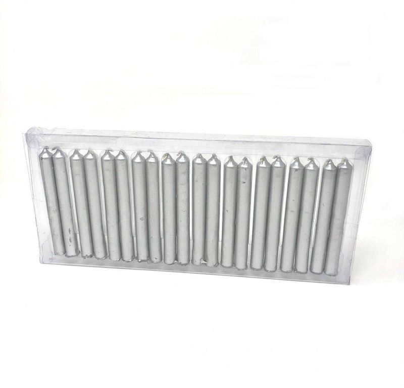 Chime Candles 4” Silver