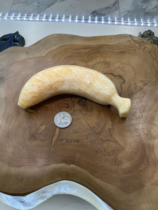 Yellow Calcite Banana